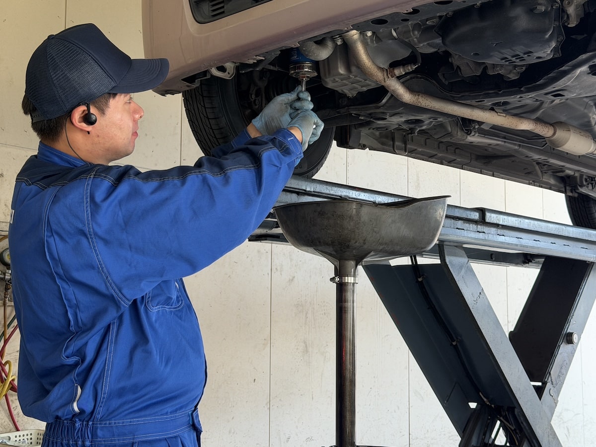 STEP 4: エンジン点検