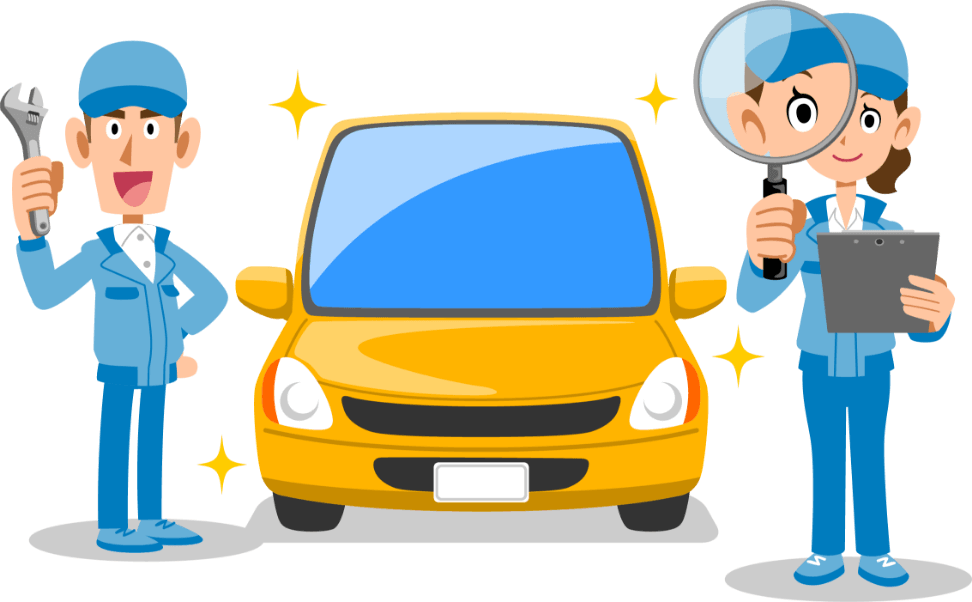 車整備のプロがいるから安心！